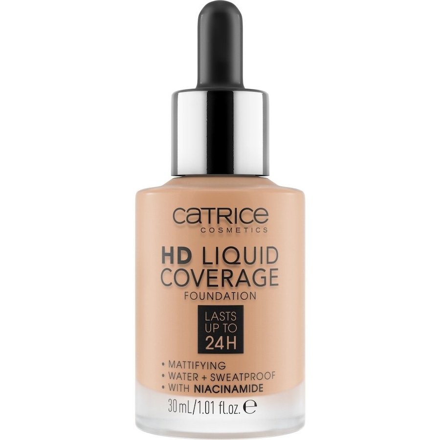 Catrice HD Liquid Coverage Foundation 040 - WARM BEIGE 30 ml Hellbraun Damen