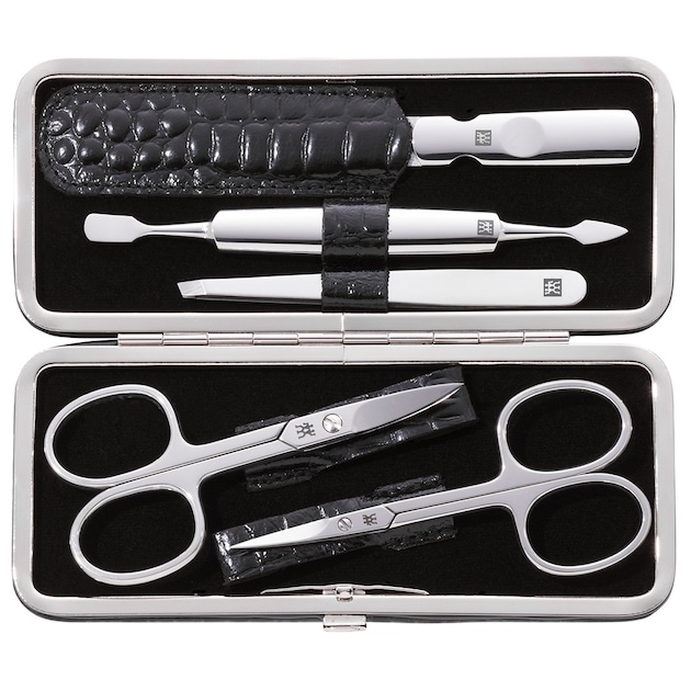 ZWILLING Beauty Classic Manicure Set 5pcs. Leather, Black