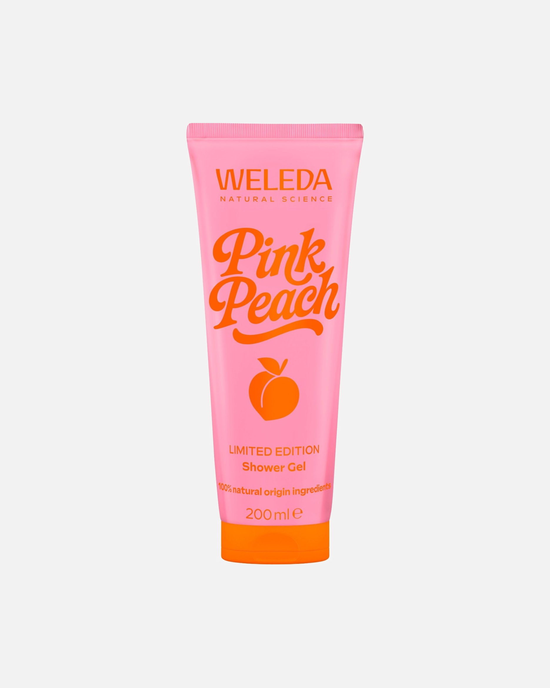Duschgel für Unisex Weleda Pink Peach Limited Edition 200 ml