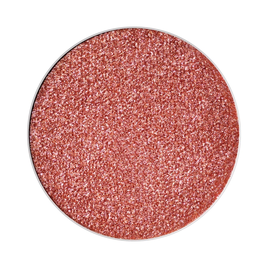 MAC Glitter Single Eye Shadow PRO Palette Refill Lidschatten LET'S ROLL 1 g Rosegold