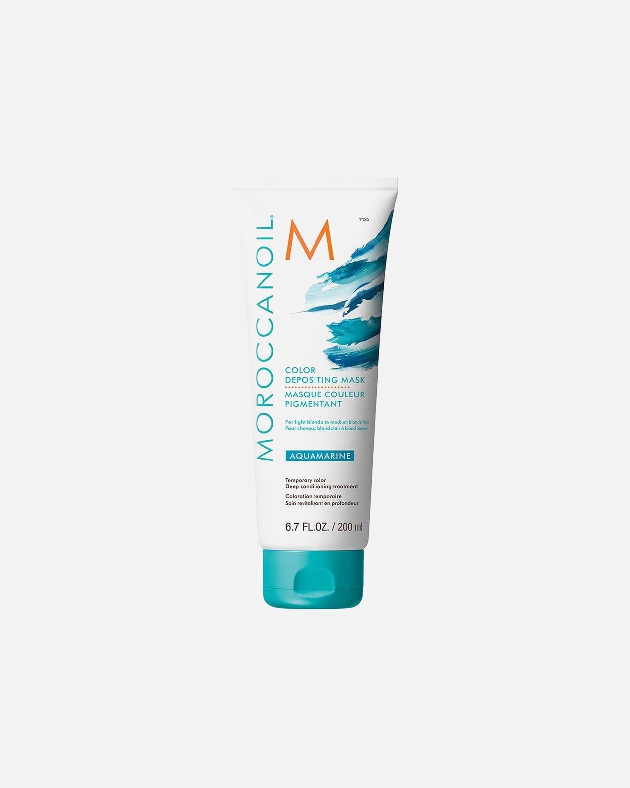 Haarbalsam für Unisex Moroccanoil PLATINUM AQUAMARINE