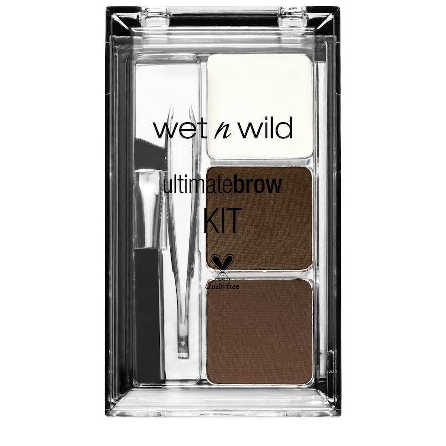 wet n wild Ultimate Brow Kit Augenbrauenpuder Soft Brown 2.5 g Braun