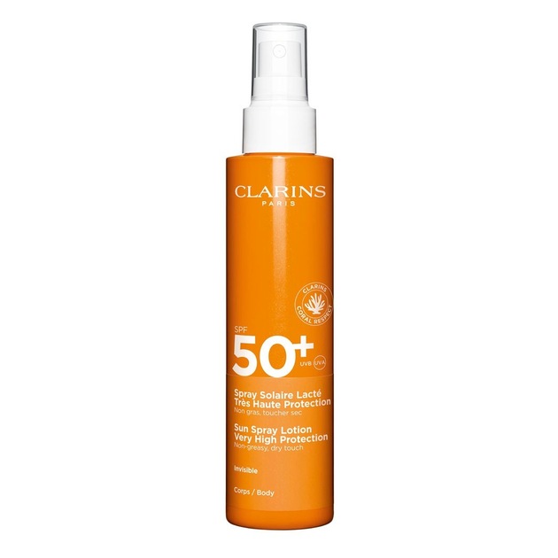 Clarins Sun Care Spray Solaire Lacté Très Haute Protection SPF 50+