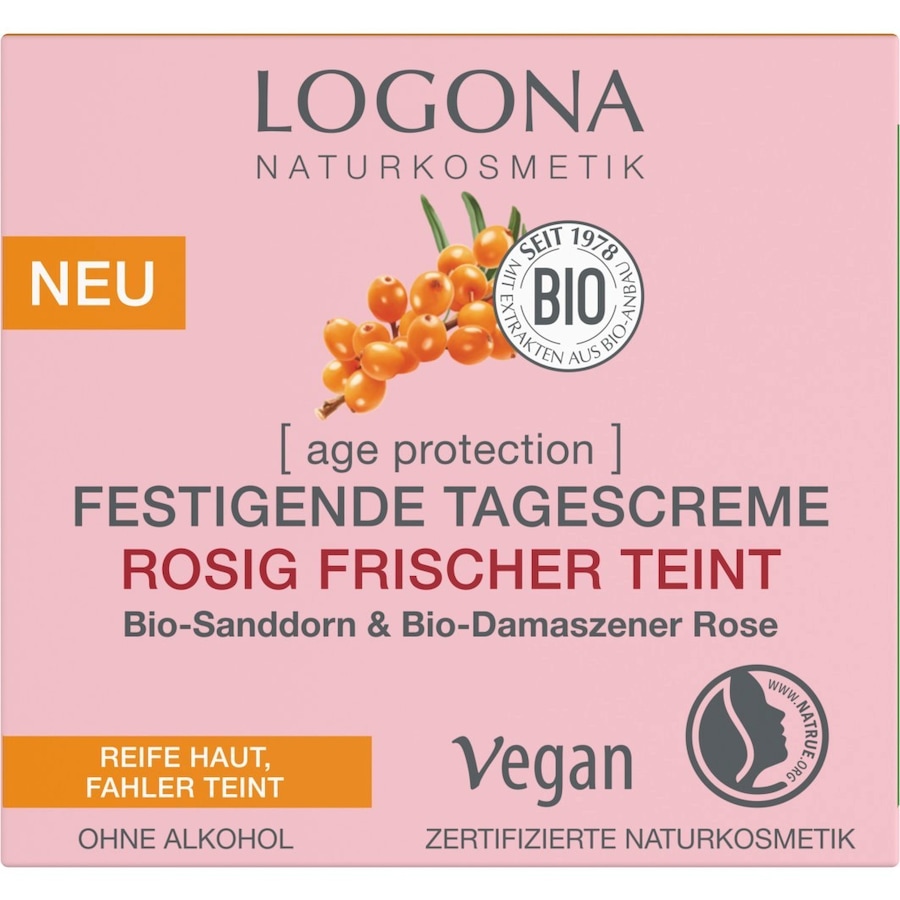 Logona Age Protection Rosig Frischer TeintGesicht | 50.0 ml | 487,80 / 1.0 l