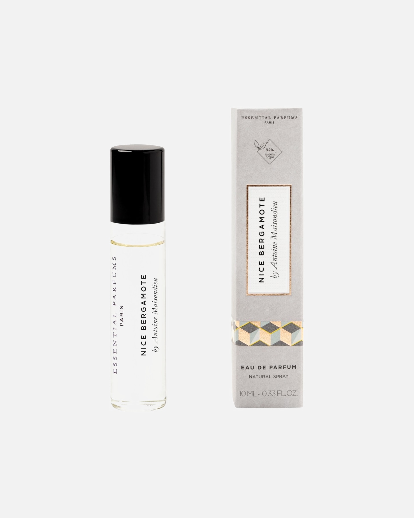 Eau de Parfum für Unisex Essential Parfums Refillable Fragrances Nice Bergamote 10 ml