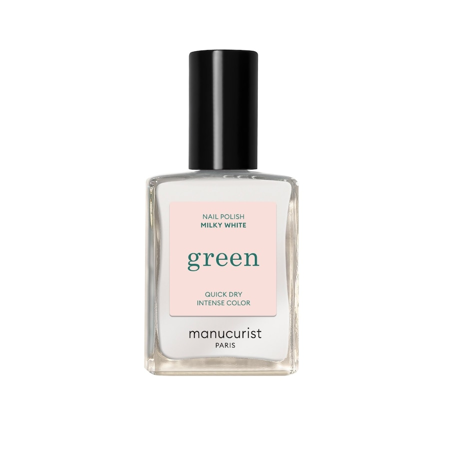 manucurist green Quick Dry Nagellack MILKY WHITE 15 ml Weiss
