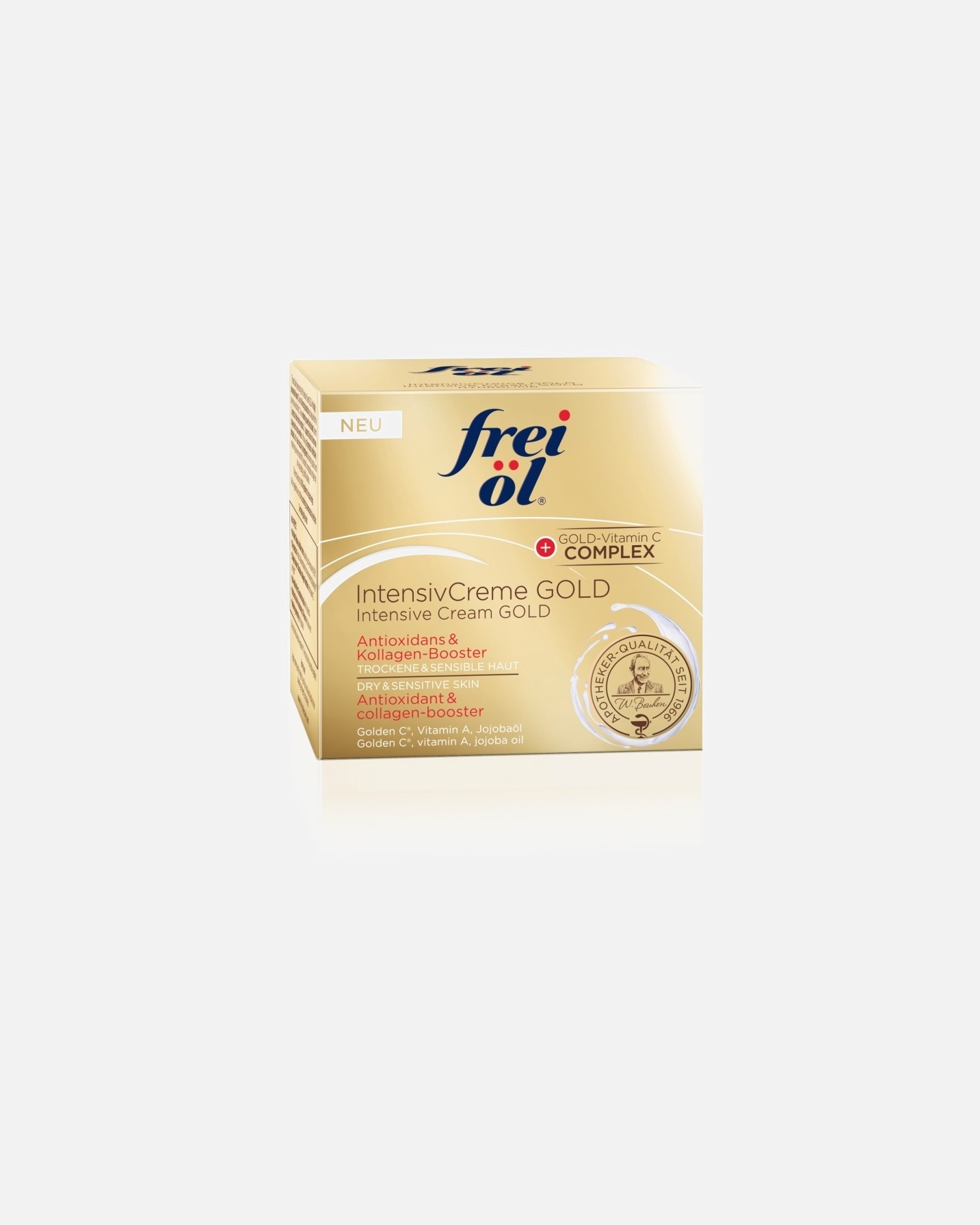 Gesichtscreme für Unisex Frei Öl® IntensivCreme GOLD 50 ml