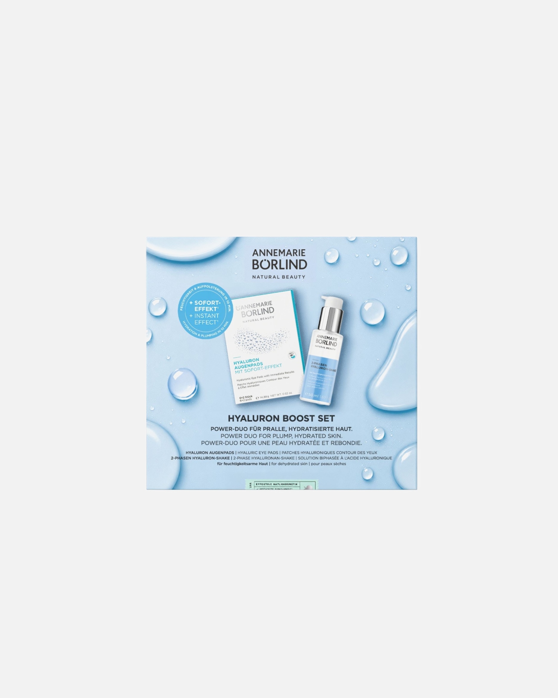 Gesichtspflegeset für Unisex ANNEMARIE BÖRLIND Hyaluron Boost Set 1 Stück