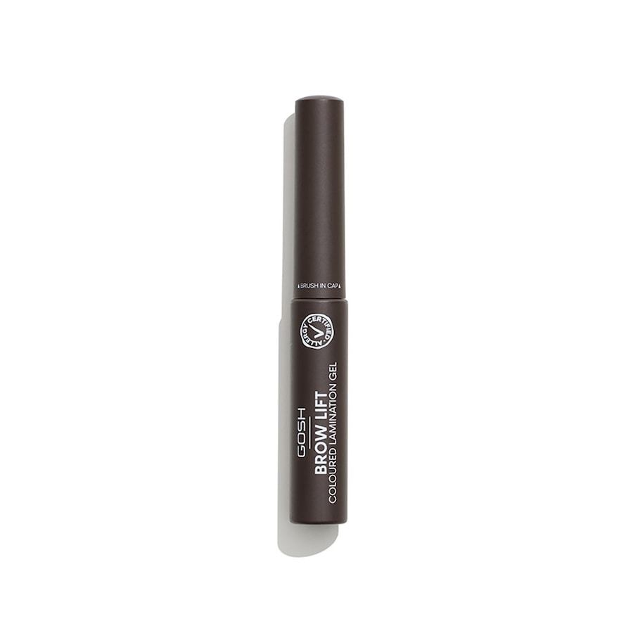 Gosh Copenhagen Brow Lift Augenbrauengel 2 - DARK BROWN 6 ml Schwarz