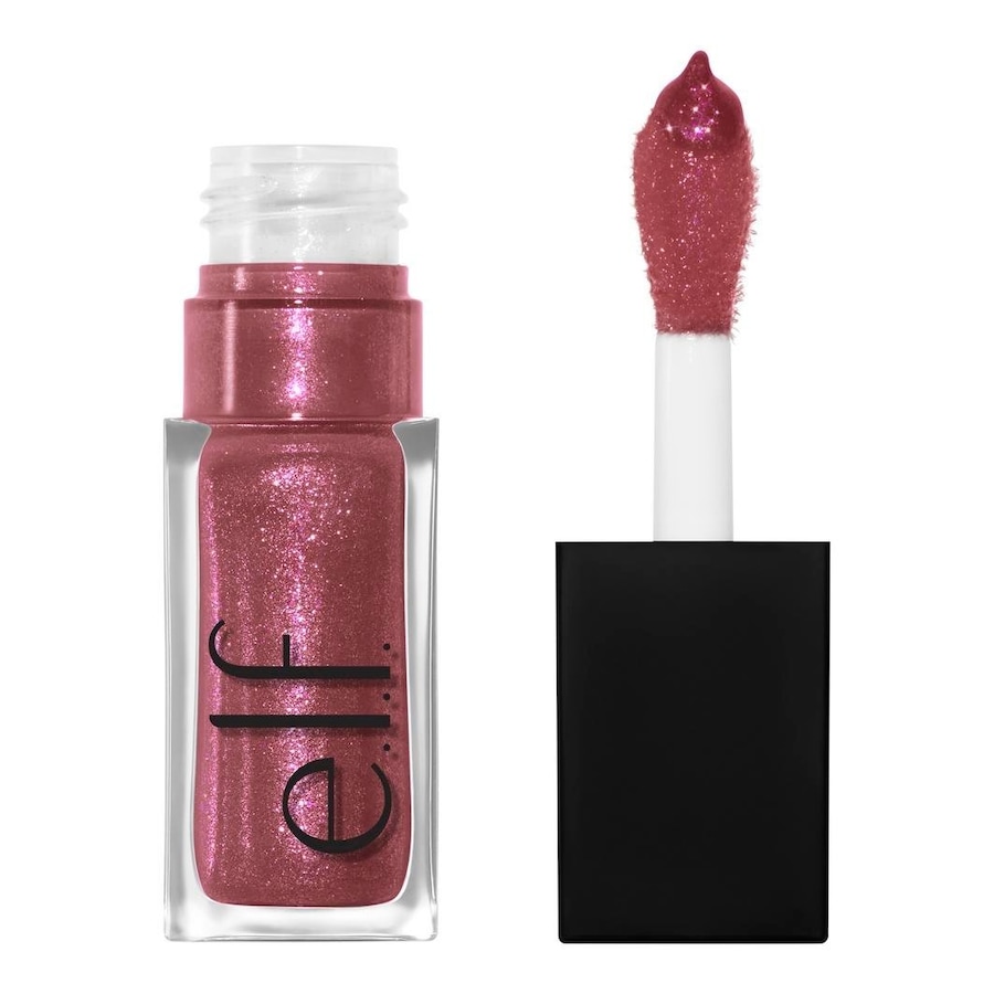 e.l.f. Cosmetics Glow Reviver Lip Oil Glimmer Lippenöl DIVINE WINE 7.6 ml Rosegold
