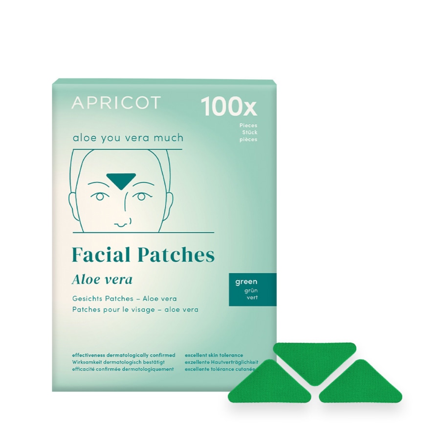 Apricot Facial Patches Aloe Vera Anti-Aging Maske 100 g
