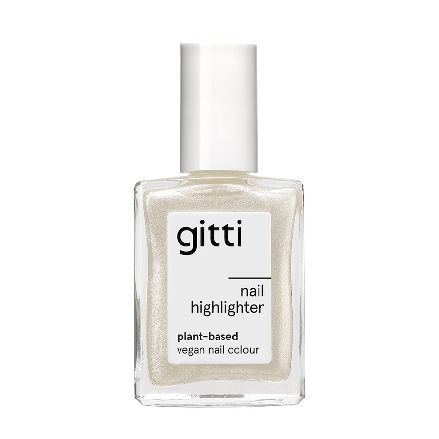 gitti Nail Highlighter Nagellack 0 15 ml Weiss