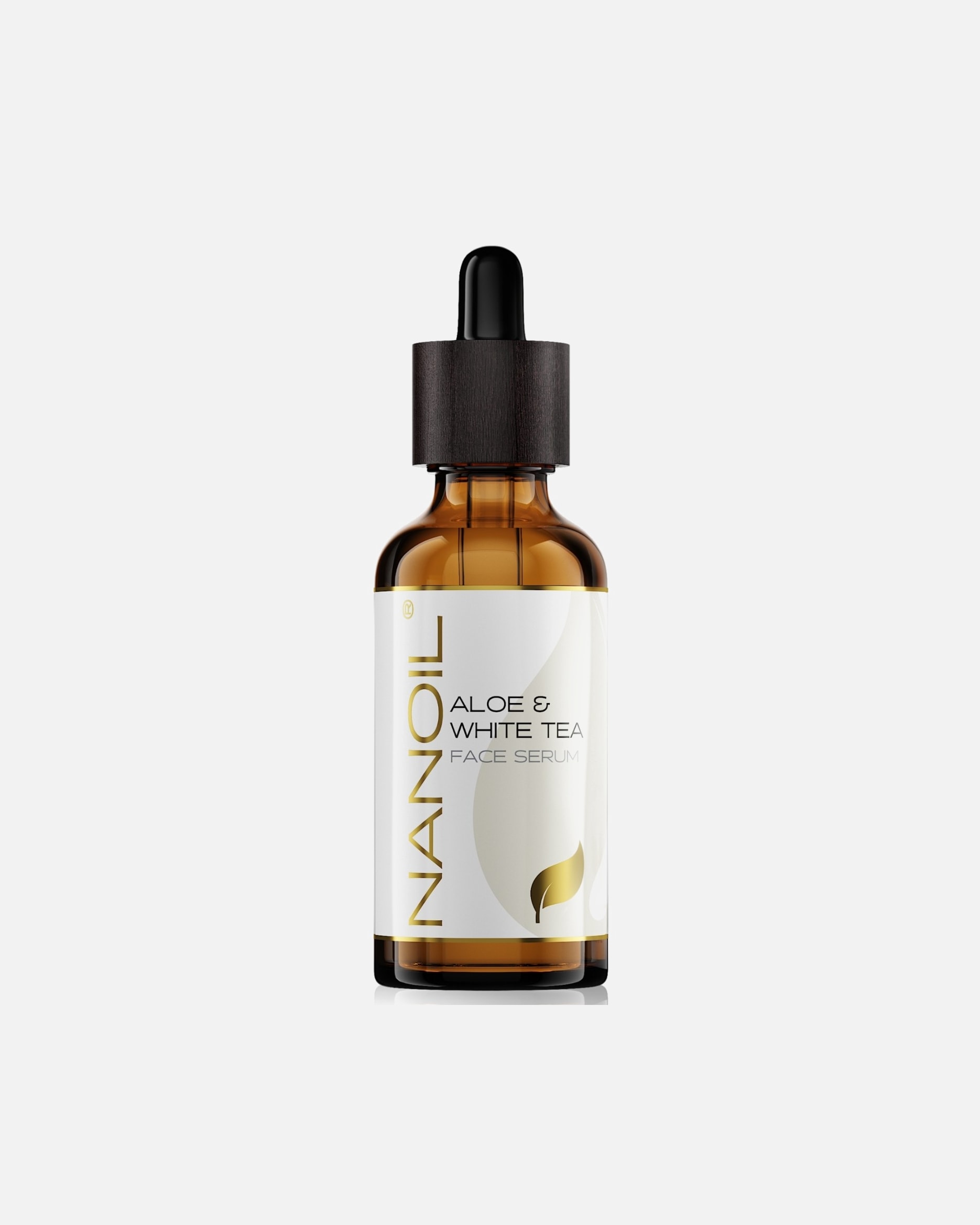 Anti-Aging Serum für Unisex Nanoil Nanoil Gesichtsserum aloe vera & weisser tee 50 ml