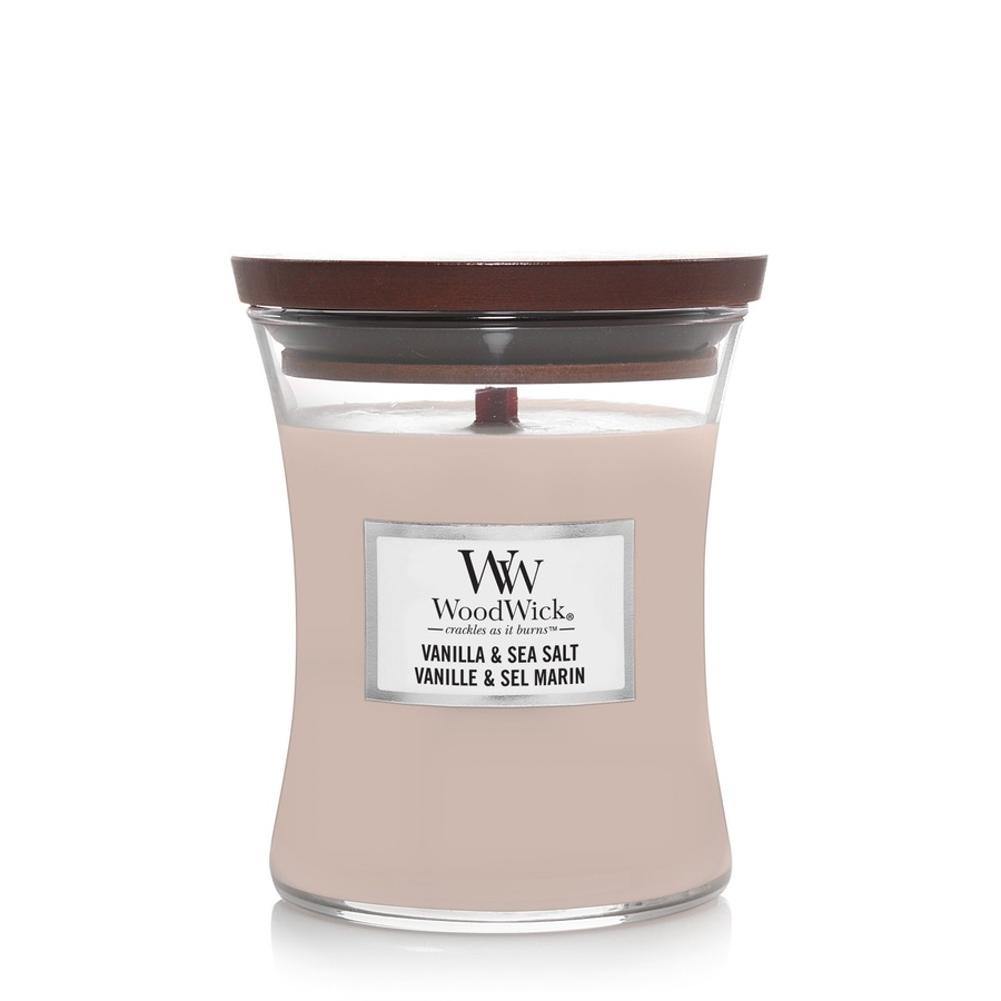 WoodWick Vanilla & Sea Salt Kerze 658 g