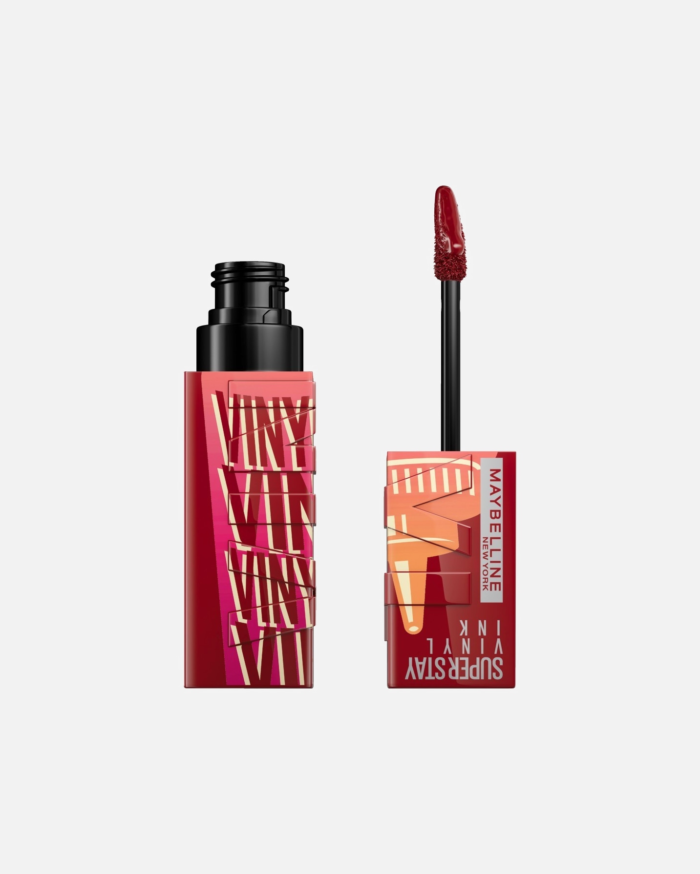 Lippenstift für Unisex Maybelline Super Stay Vinyl Ink BARBECUE