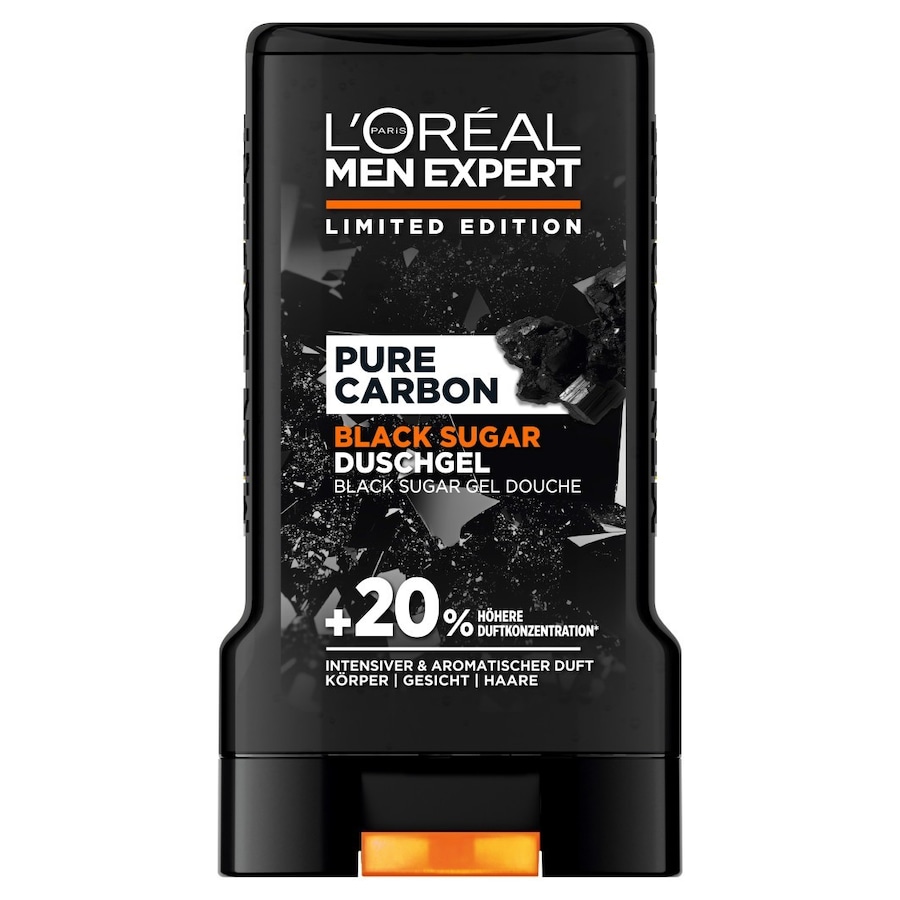 L ́Oréal Men Expert Pure Carbon Black Sugar Duschgel 250 ml Herren