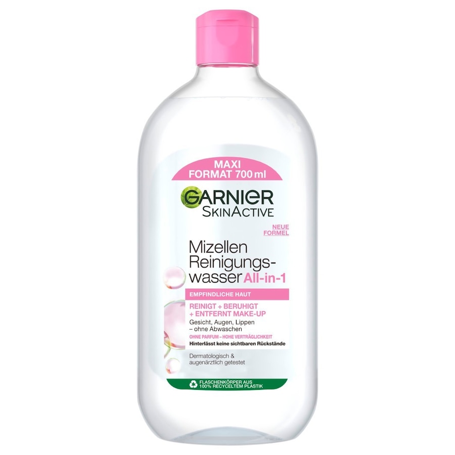 Garnier Skin Active Mizellen Reinigungswasser All-in-1 Empfindliche HautGesicht | 700.0 ml | 7,99 / 1.0 l