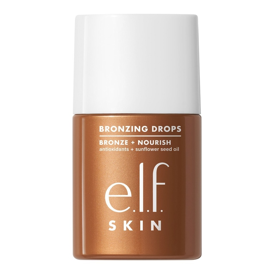e.l.f. Cosmetics Bronzing Drops Bronzer Rose Gold 30 ml Hellbraun