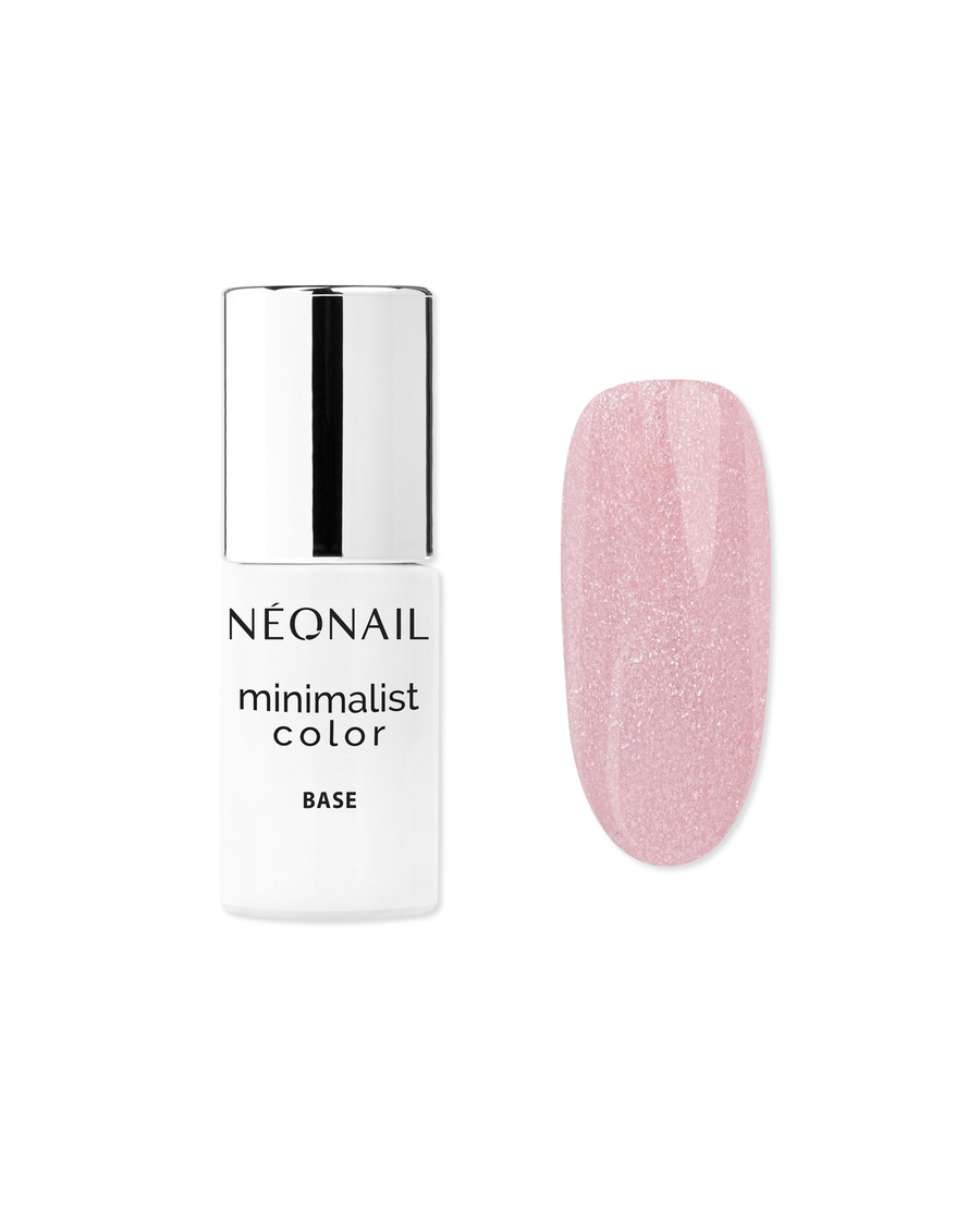 NEONAIL Minimalist Color Base Nagellack Rouge Tone 7.2 ml Silber
