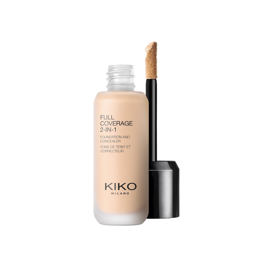 KIKO Milano Full Coverage 2-In-1 Foundation WR10 - WARM ROSE 25 ml Nude Damen