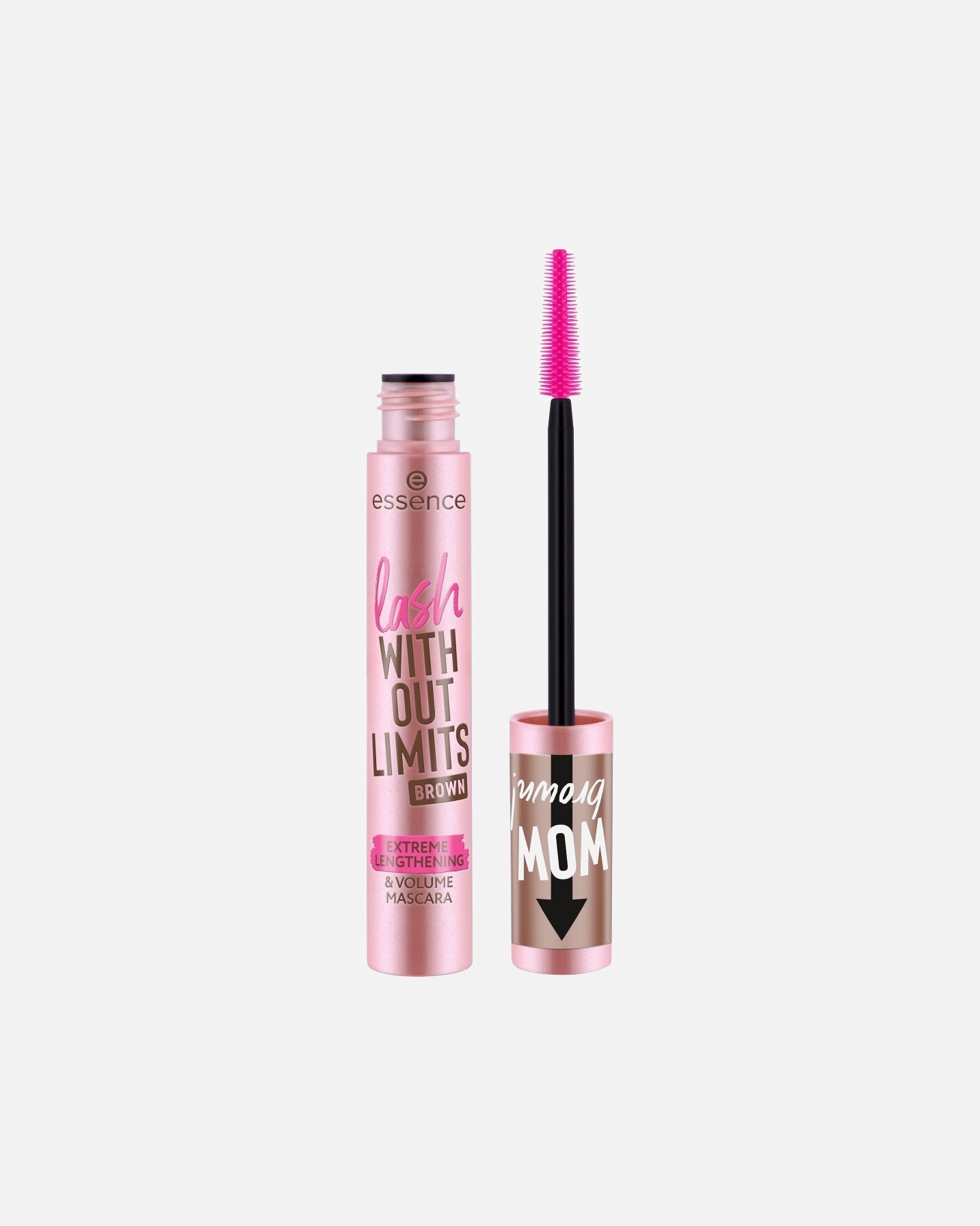 Mascara für Unisex Essence Lash Without Limits Extreme Lenghtening & Volume 02 - BROWN