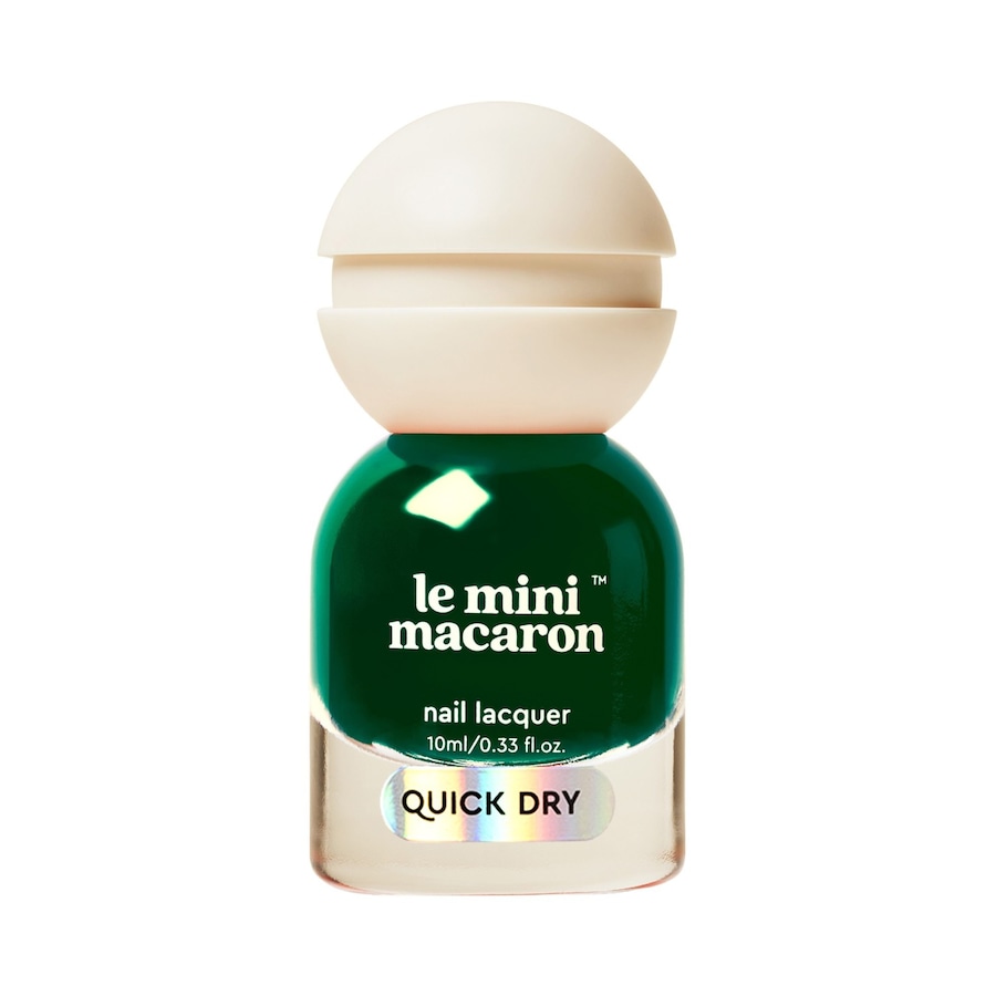 Le Mini Macaron Nail Lacquer Quick Dry Nagellack EMERALD GREEN 10 ml Petrol