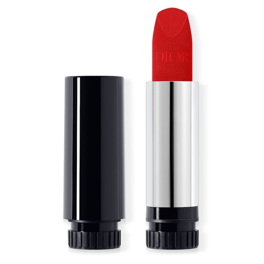DIOR Rouge Dior Velvet Refill Lippenstift 999 - 3.5 g Rot