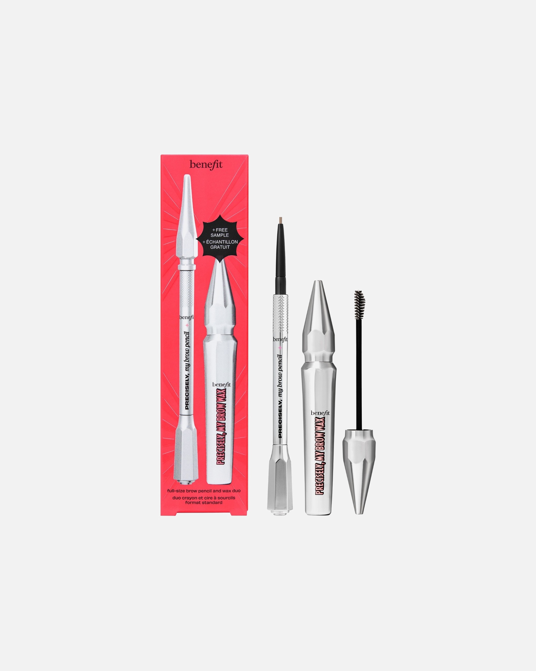 Augenbrauen Make-up Set für Unisex Benefit Brow Collection Precisely, Power Up Shade 3 - Augenbrauen Set 1 Stück