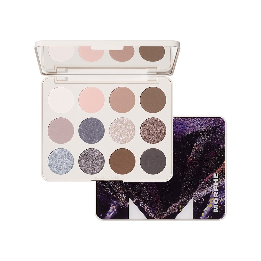 Morphe Moon Stone (12-Pan) Lidschatten 15 g Weiss