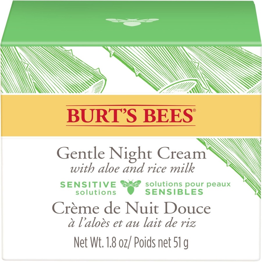 Burt's Bees Sensitive Night Cream Gesichtscreme 50 g