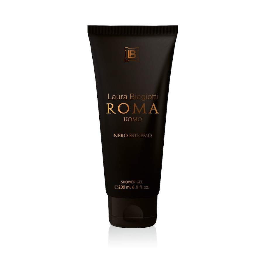 Laura Biagiotti Roma Uomo NERO ESTREMO Duschgel 200 ml Herren
