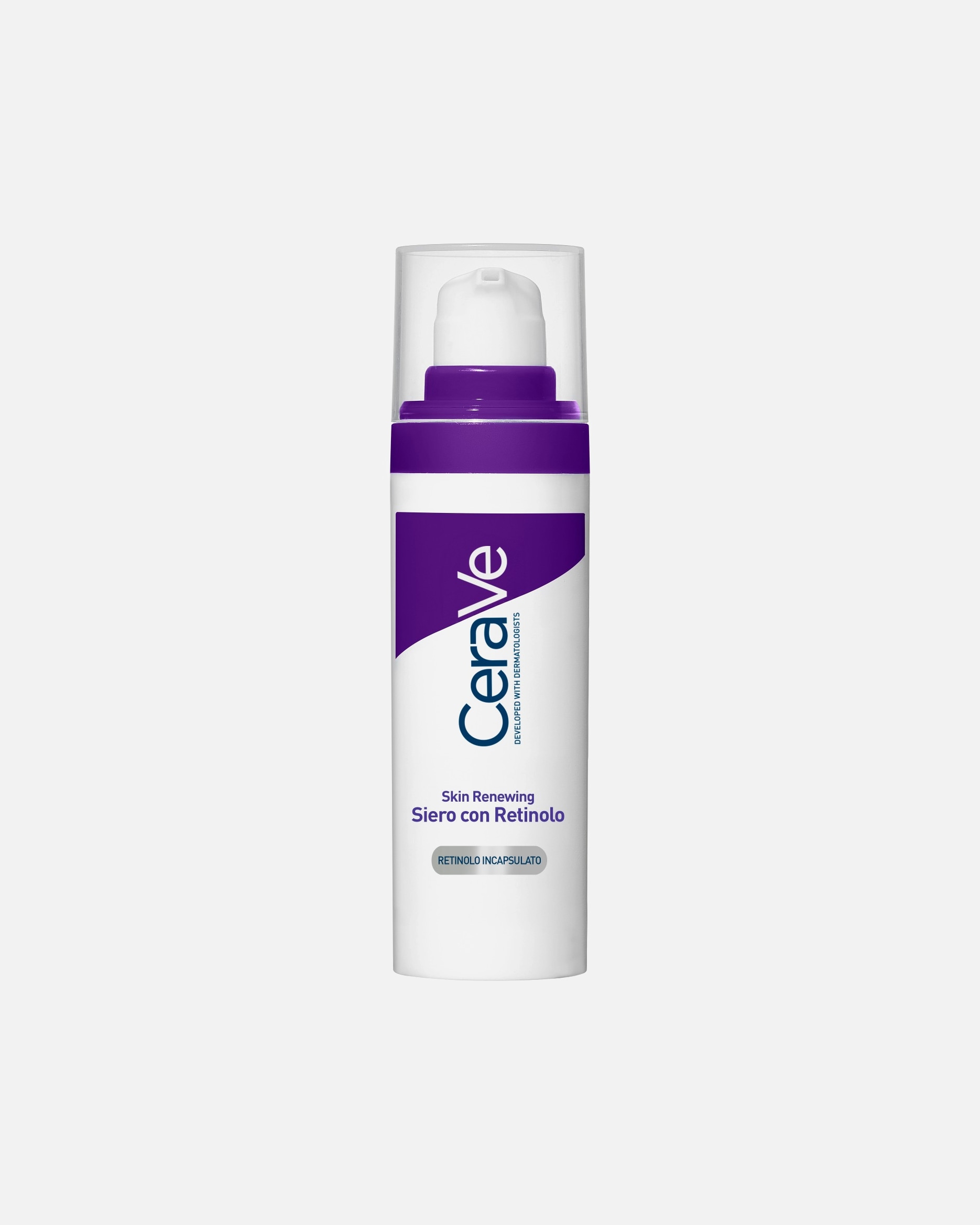 Gesichtscreme für Unisex CeraVe Hauterneuerndes Retinol-Serum mit eingekapseltem Retinol, 3 essenziellen Ceramiden und Hyaluronsäure, gegen erste Alterserscheinungen 30 ml