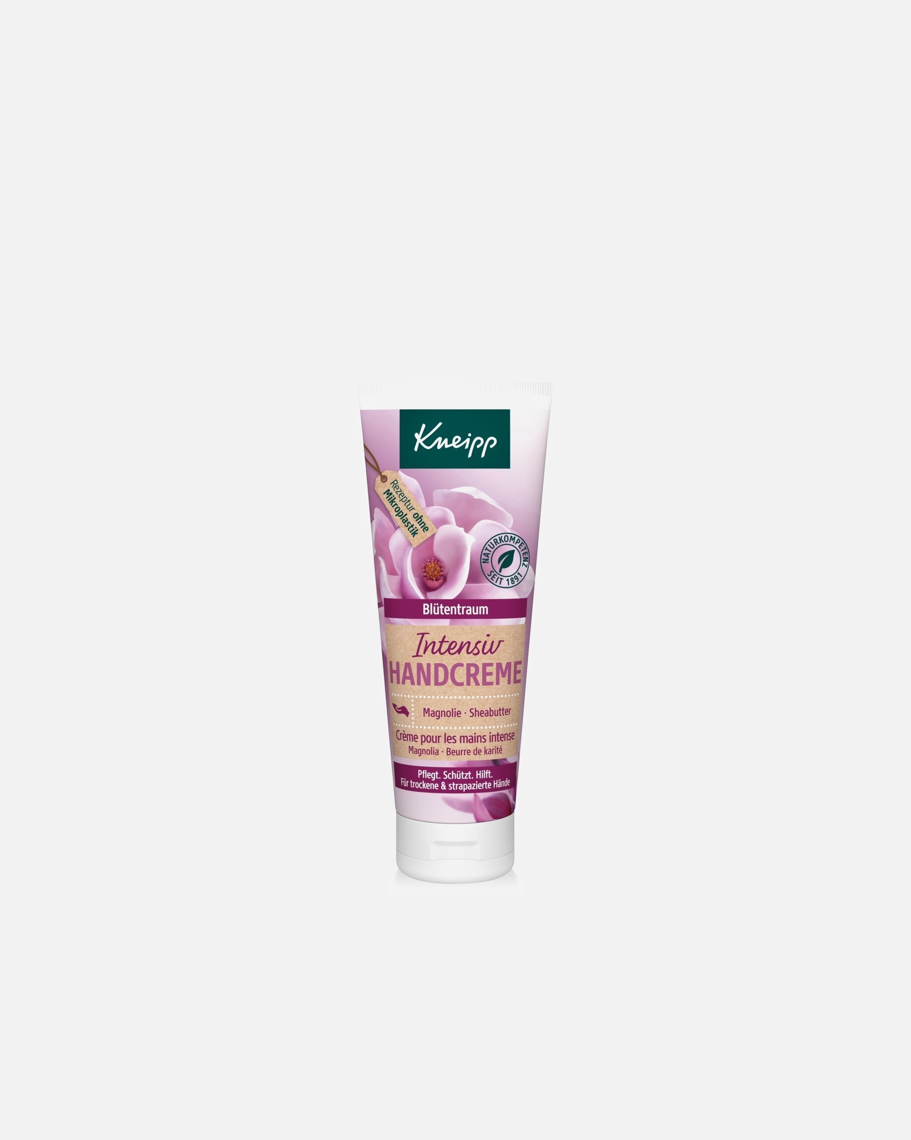 Handcreme für Weiblich Kneipp Intensiv- - Magnolie & Sheabutter 75 ml