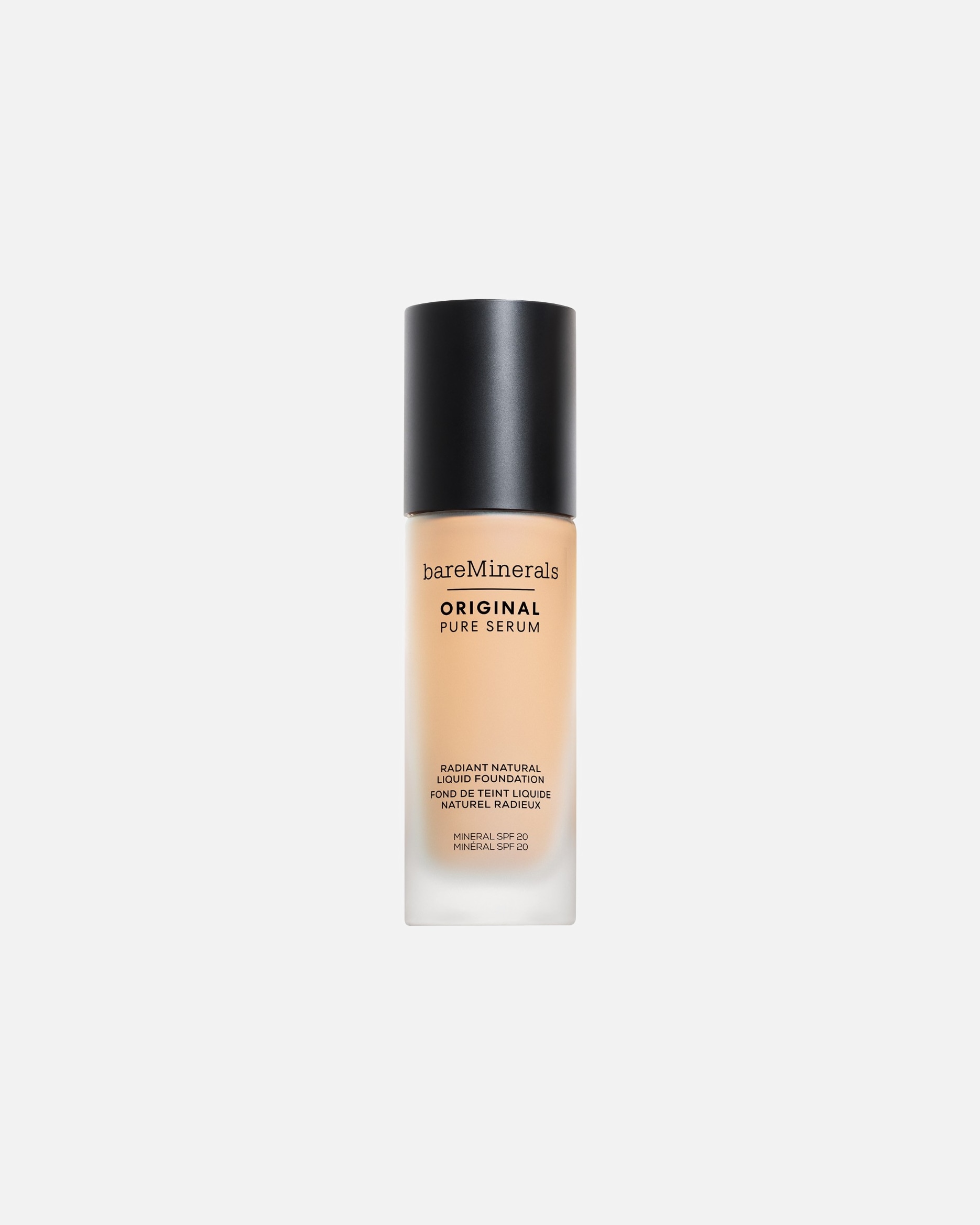 Foundation für Unisex bareMinerals Original Pure Serum Radiant Natural Liquid Mineral Spf 20 FAIR NEUTRAL 1