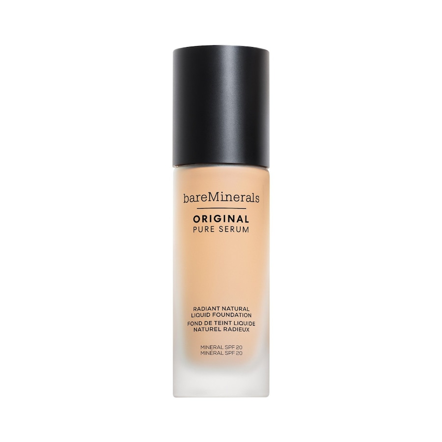bareMinerals Original Pure Serum Radiant Natural Liquid Mineral Spf 20 Foundation FAIR NEUTRAL 1 30 ml Hellbraun