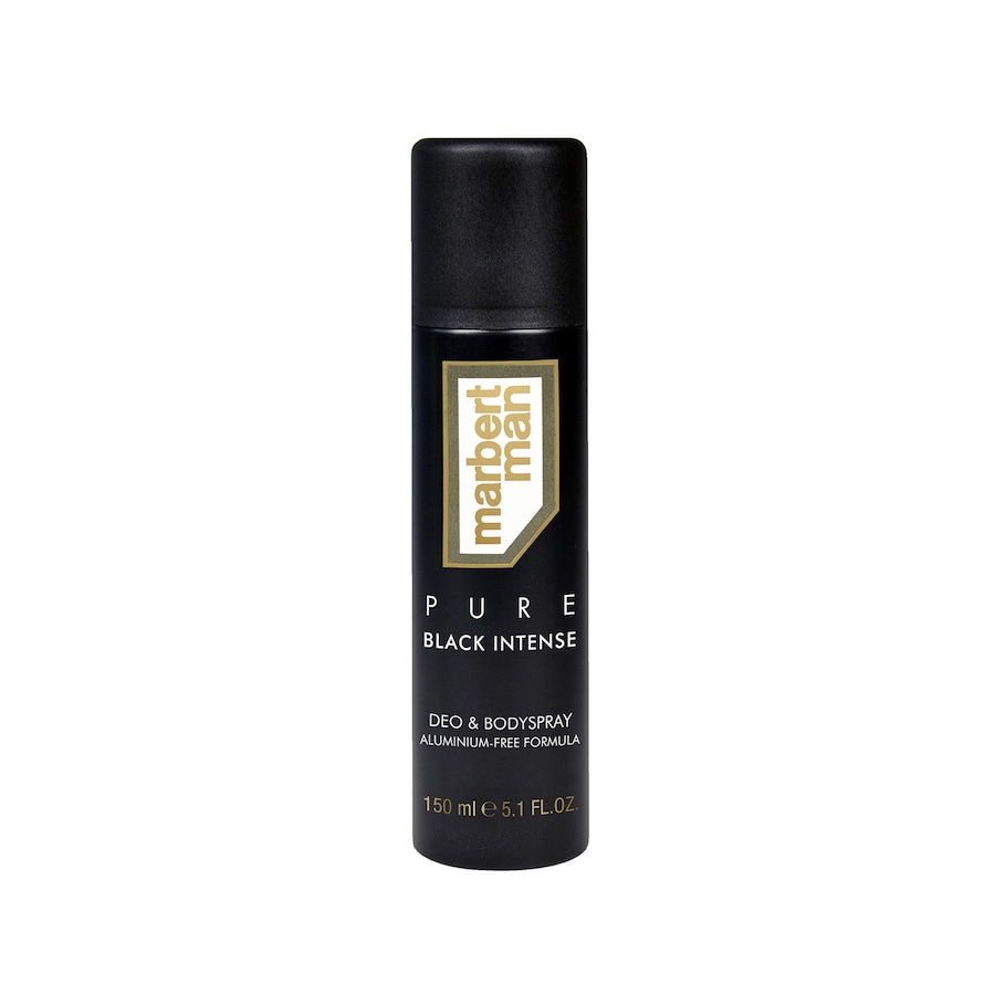 Marbert Pure Black Intense Deodorant 150 ml Herren