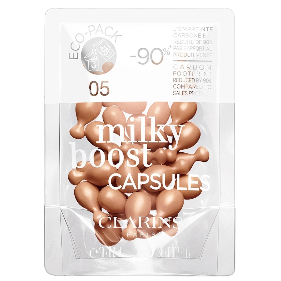 Clarins Milky Boost Capsules Foundation 05 7.8 ml Nude Damen