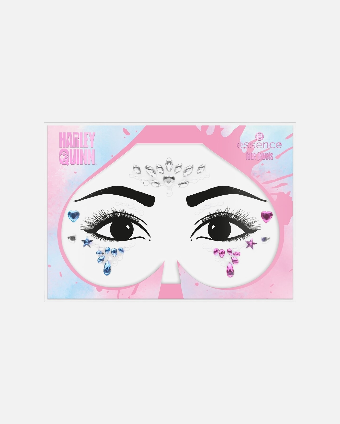Sticker für Weiblich Essence Harley Quinn face jewels face jewels