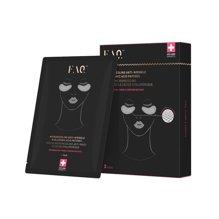 brands FAQ Swiss FAQ Microneedling Anti-Wrinkle Hyaluronic Acid Patches For Under Eyes (3 pcs)Gesicht | 6.0 pieces | 9,33 / 1.0 pieces