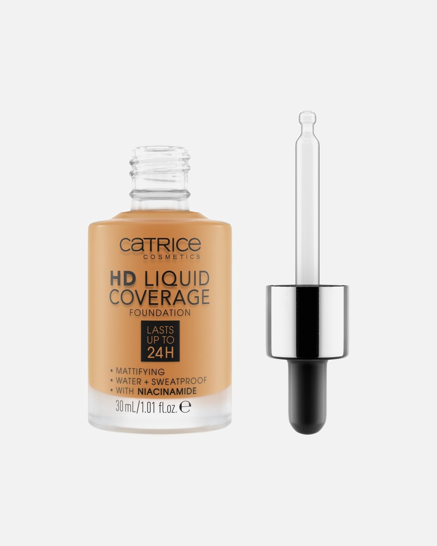Foundation für Weiblich Catrice Default Brand Line HD Liquid Coverage 066 - WARM TOFFEE