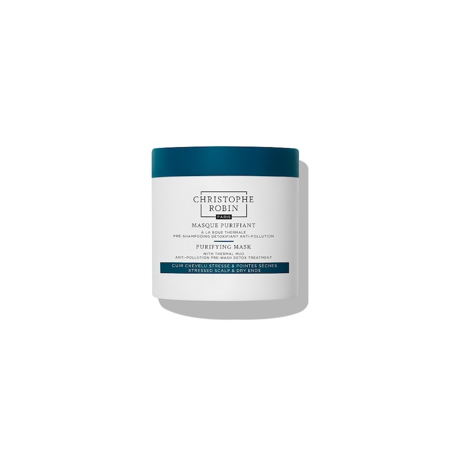 Christophe Robin Purifying Mask with thermal mud Haarmaske 250 ml