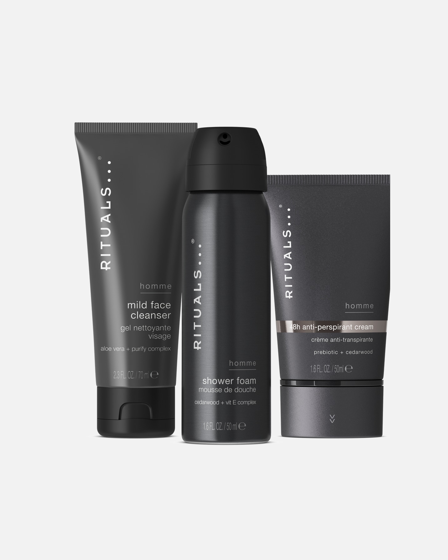Körperpflegeset für Männlich Rituals Homme Collection Trial Set 1 Stück