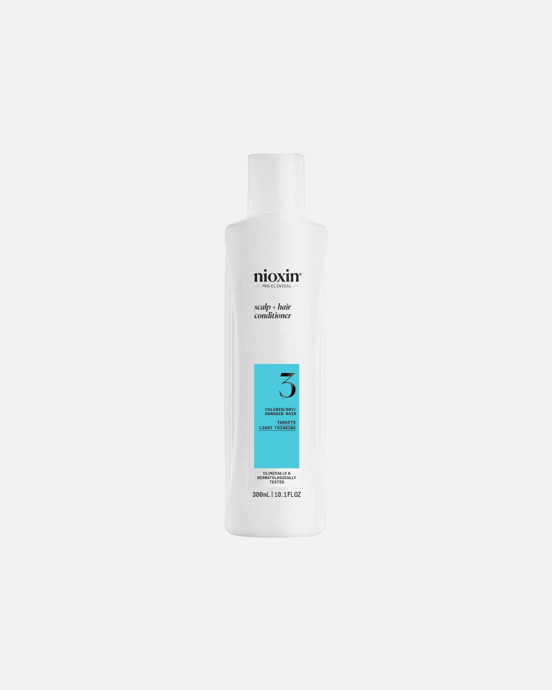 Conditioner für Unisex Nioxin System 3 Scalp + Hair - Haarpflege für naturbelassenes, sichtbar dünner werdendes Haar 300 ml