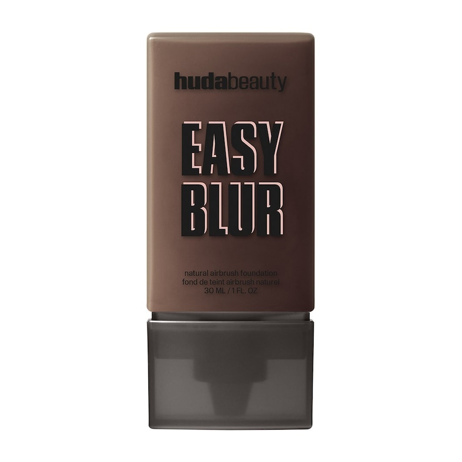 HUDA BEAUTY Easy Blur Natural Airbrush Foundation 600 NEUTRAL - Espresso 30 ml Schwarz