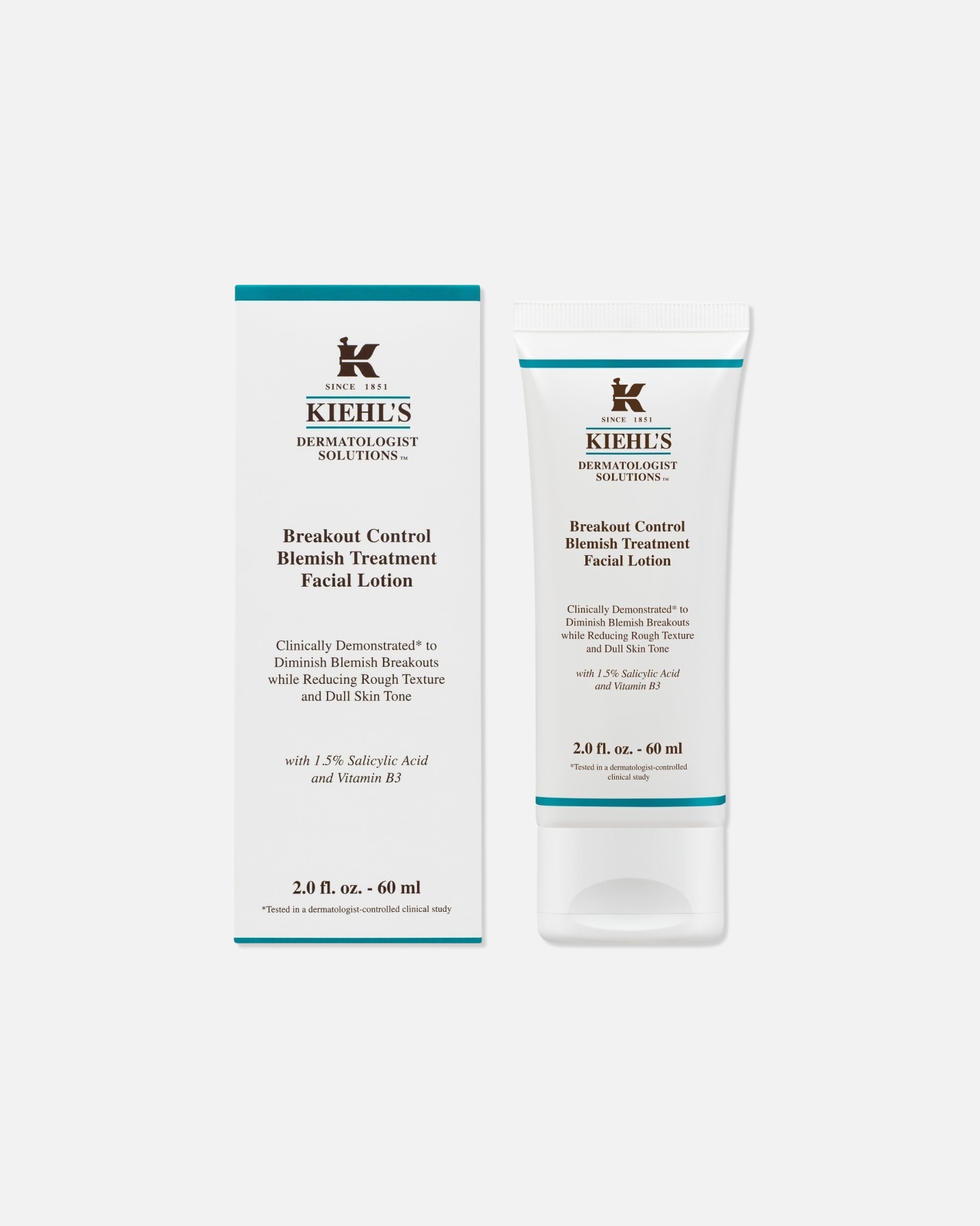 Gesichtslotion für Unisex Kiehl’s Breakout Control Blemish Treatment Facial Lotion 60 ml