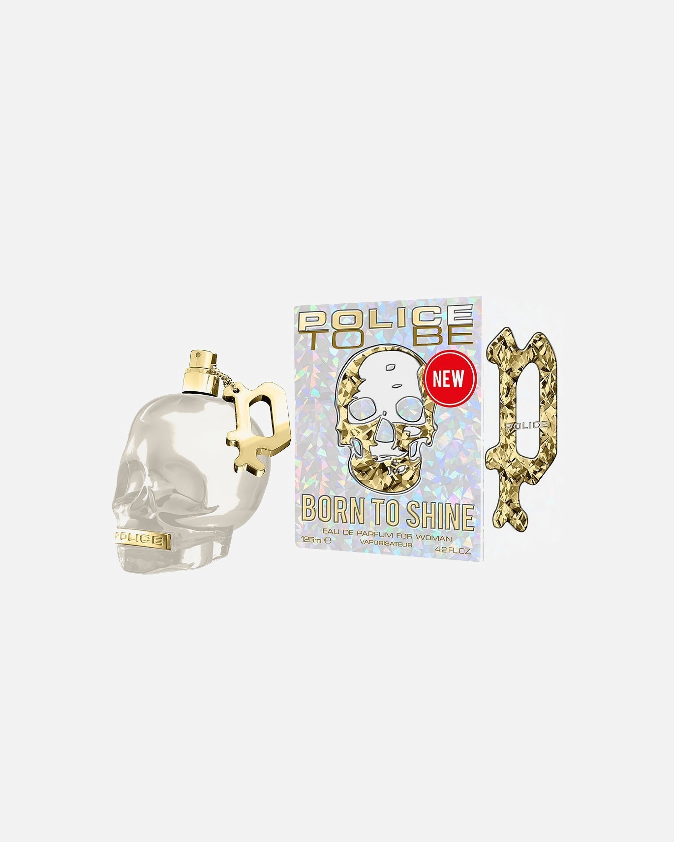 Eau de Parfum für Weiblich Police To Be Born to Shine For Woman 125 ml