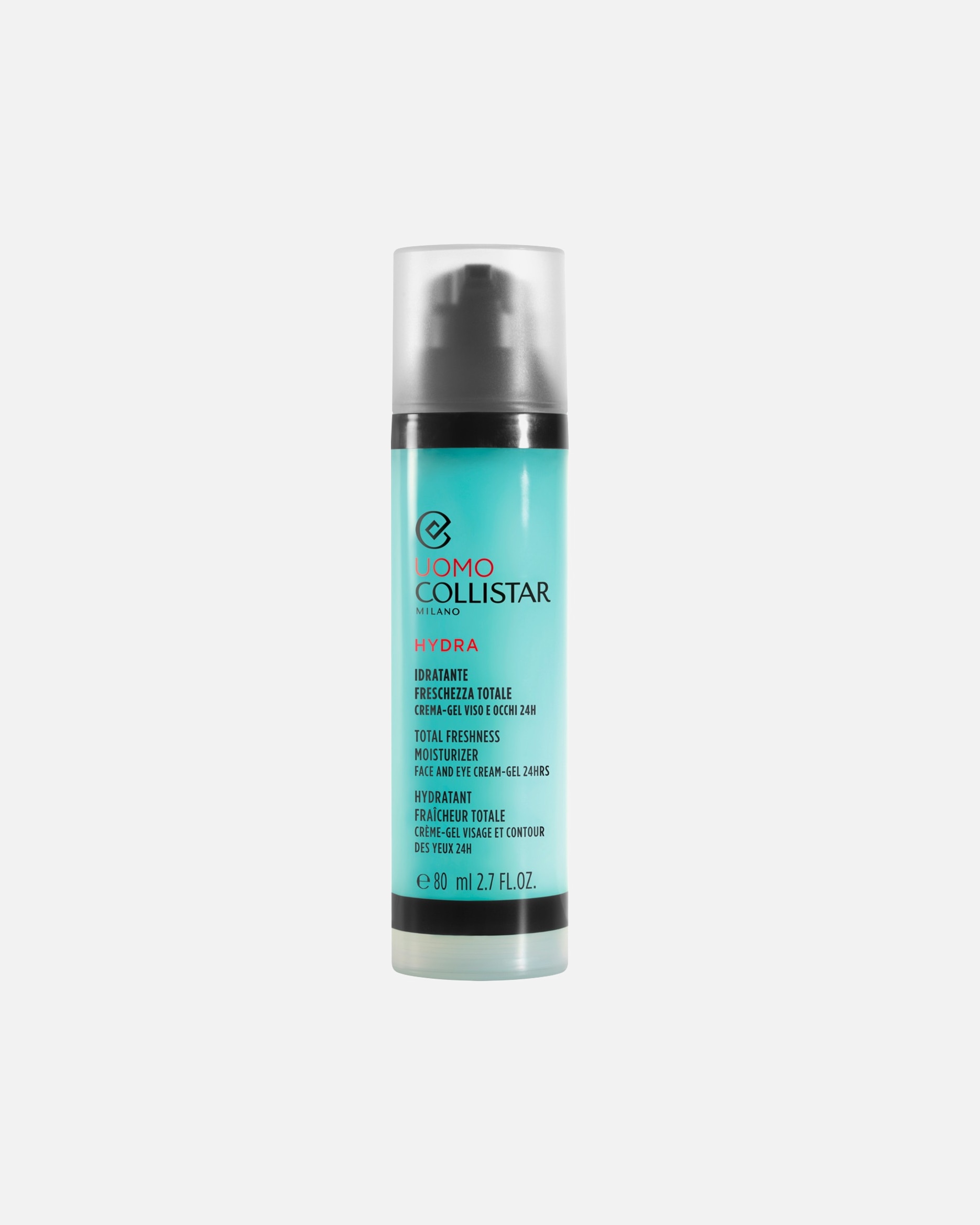 Gesichtscreme für Unisex Collistar Total Freshness Moisturizer Face And Eye Cream-Gel 24H 80 ml