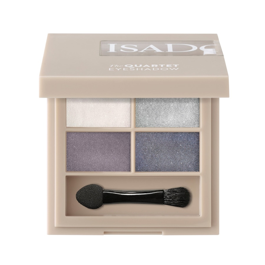 Isadora The Eyeshadow Quartet Base 12 - CRYSTAL MAUVE 3.5 g Grau