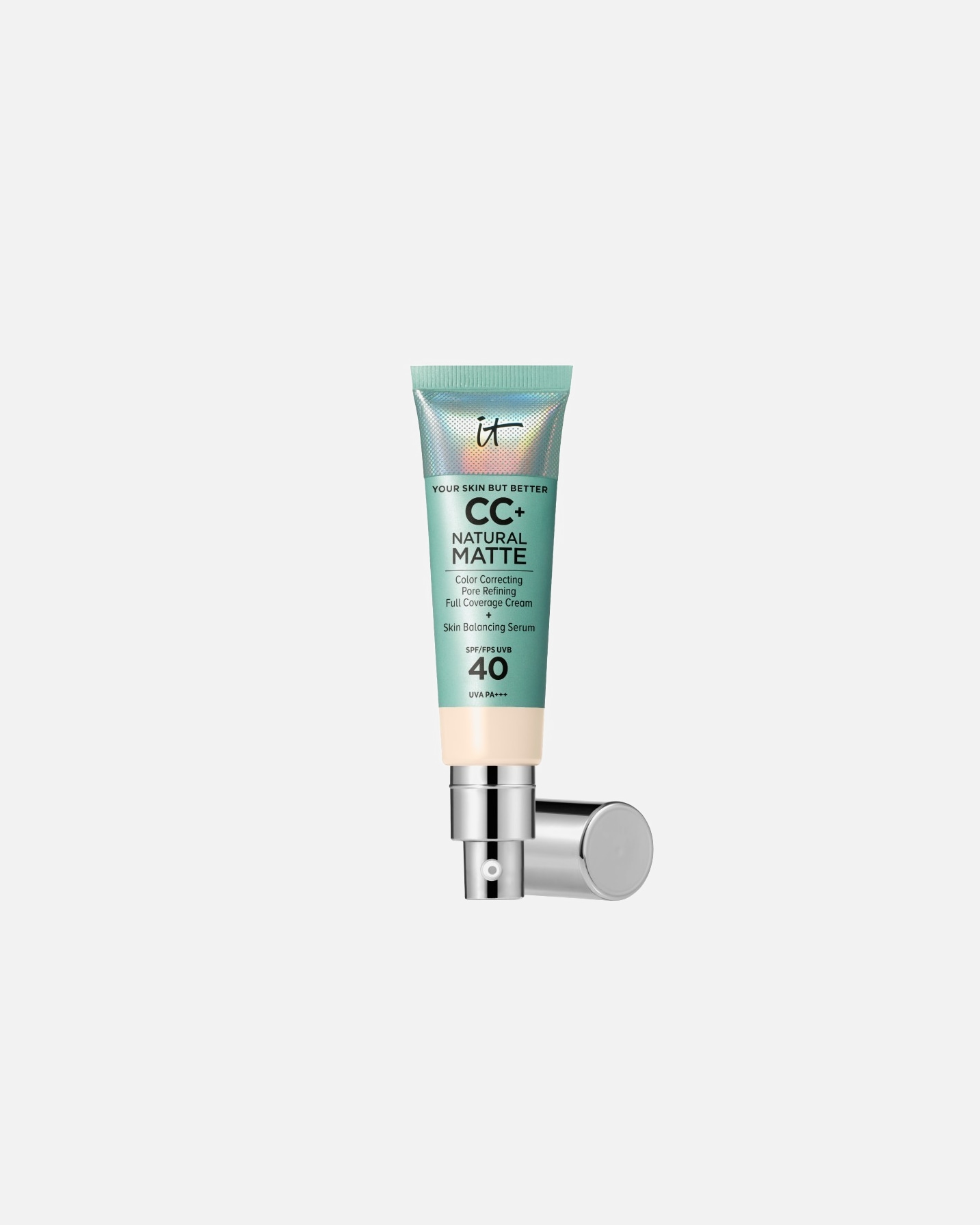 CC Cream für Unisex IT Cosmetics Your Skin But Better CC+ Natural Matte SPF 40 FAIR IVORY