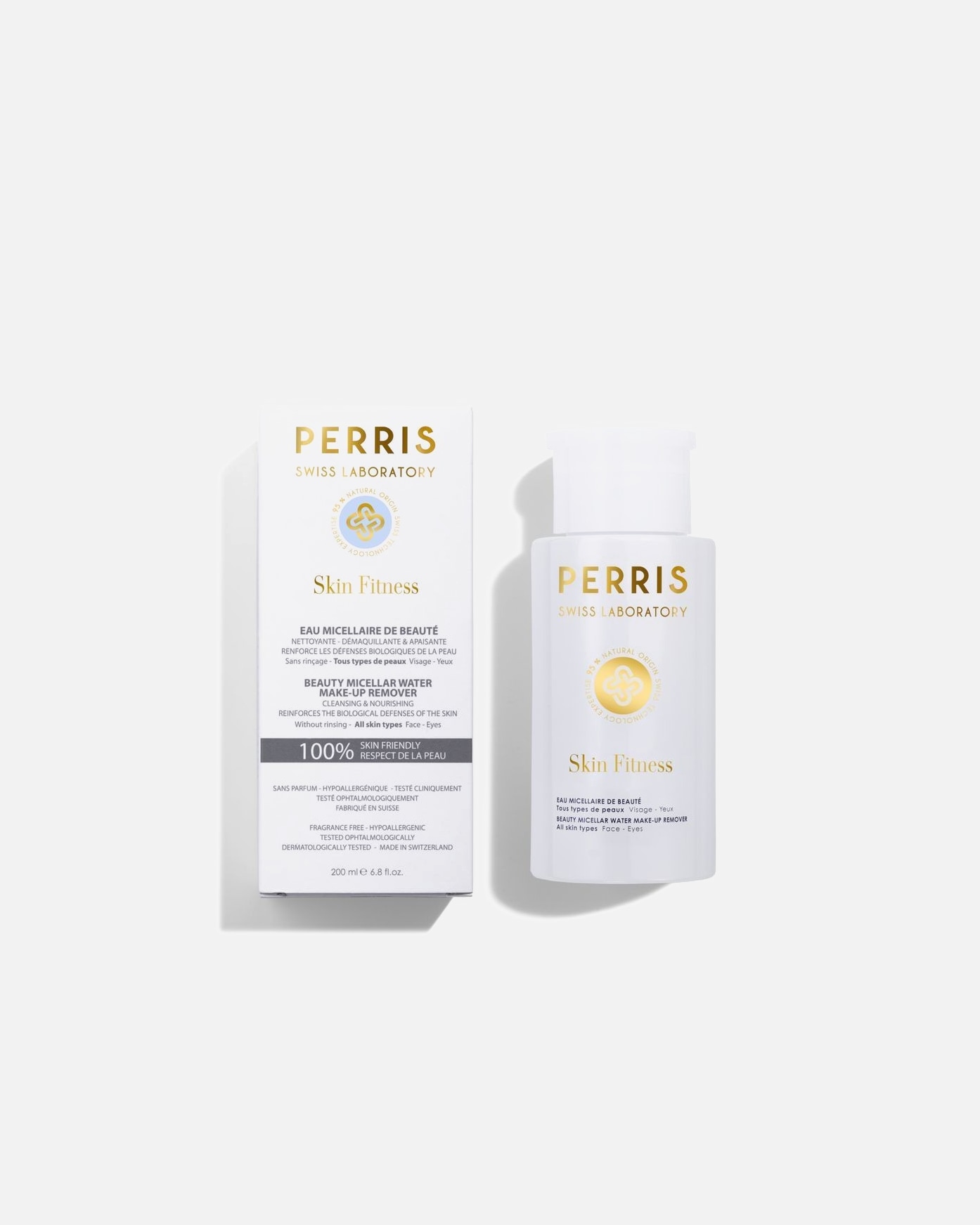 Reinigungsmilch für Weiblich Perris Swiss Laboratory Water Make-Up Remover 200 ml